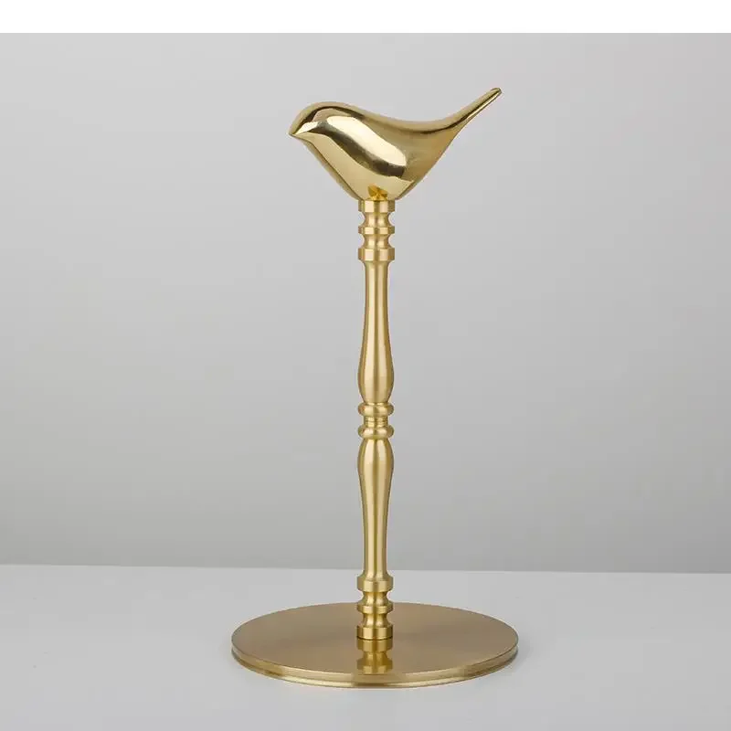 

#For Minimalist Copper Paper Towel Rack Golden Bird Decorative Tissue Box Holder Marble Base Holders Modern Decor*