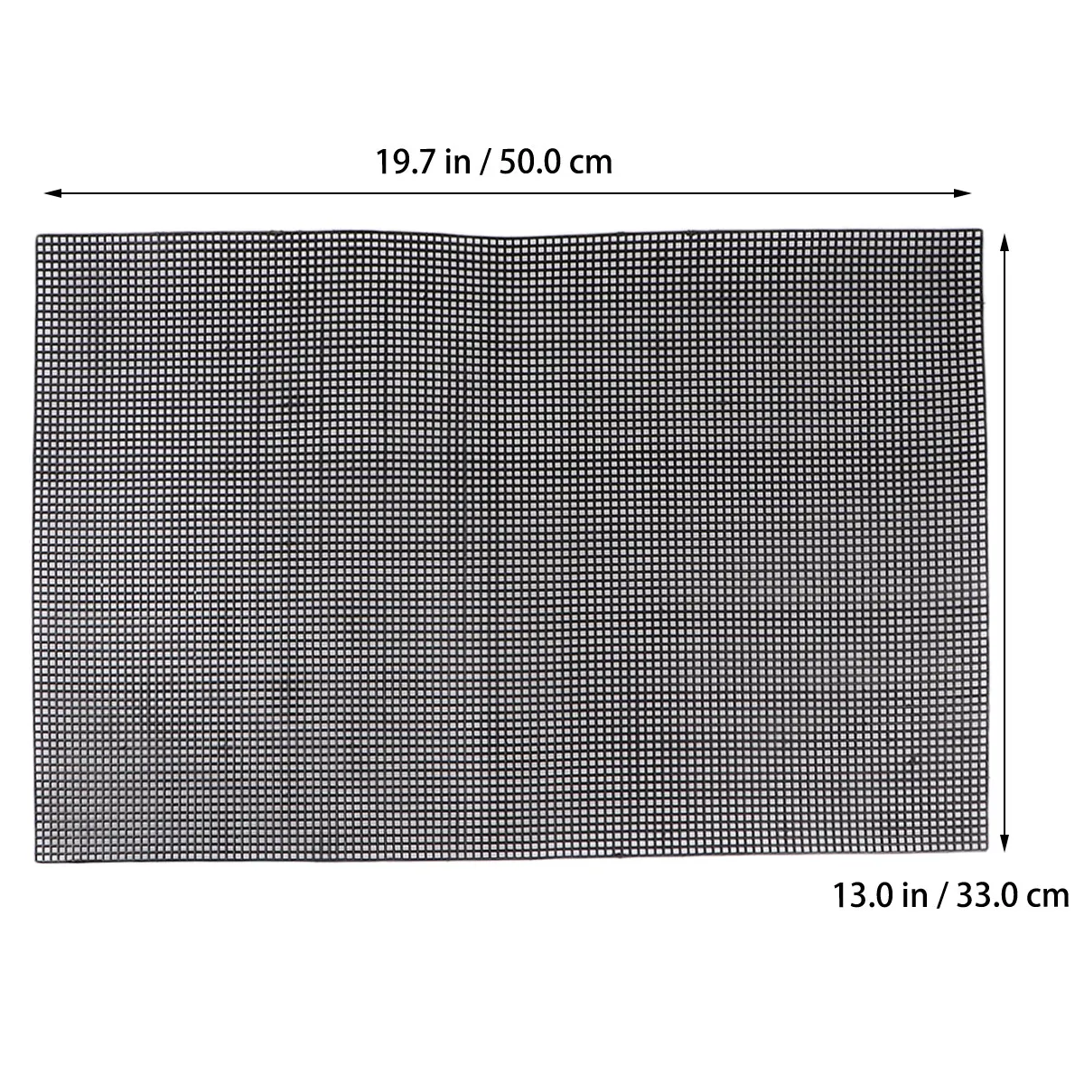 5Pcs Plastic Mesh Sheet DIY Mesh Grid Cuttable Multi-Purpose Handmade Basket Weaving Fish Tank Lining Board Supplies Black