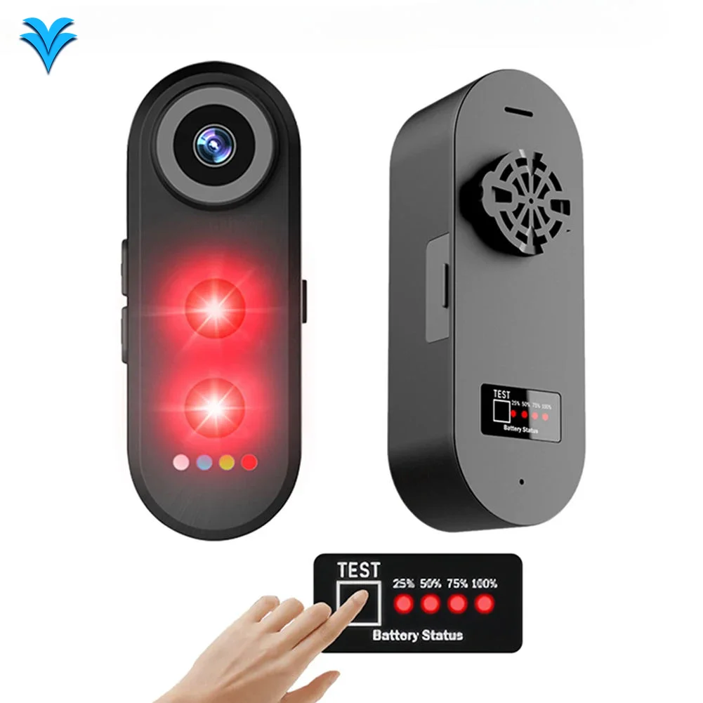 Bike Tail Light with Recorder Camera 1080P Viewing Phone Interconnection Rear View Camera Brake Sensor Warning Lamp