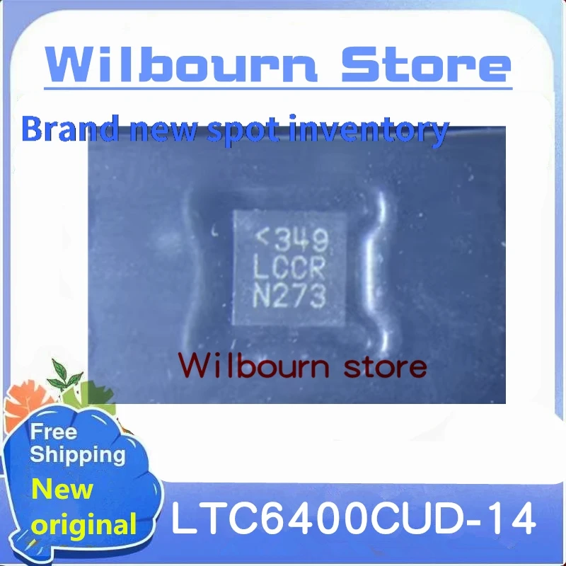 独自の在庫 2 ピース〜 10 ピース/ロット LTC6400CUD-14 LTC6400IUD-14 LTC6400CUD-14 # TRPBF LTC6400-14 LCCR QFN16