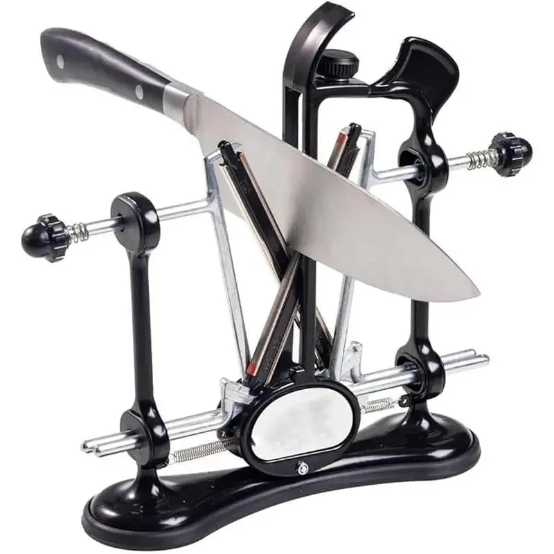 Professional Fixed-angle Knife Sharpener, Precise Adjustment Angle Sharpening Tool, Sharpening Auxiliary Accessories, Whetstone