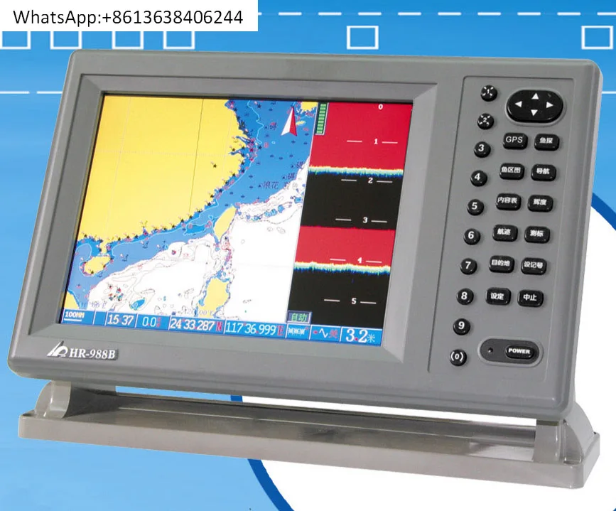 

HR988B Многофункциональный цветной GPS-навигатор для исследования рыбалки, интегрированная машина