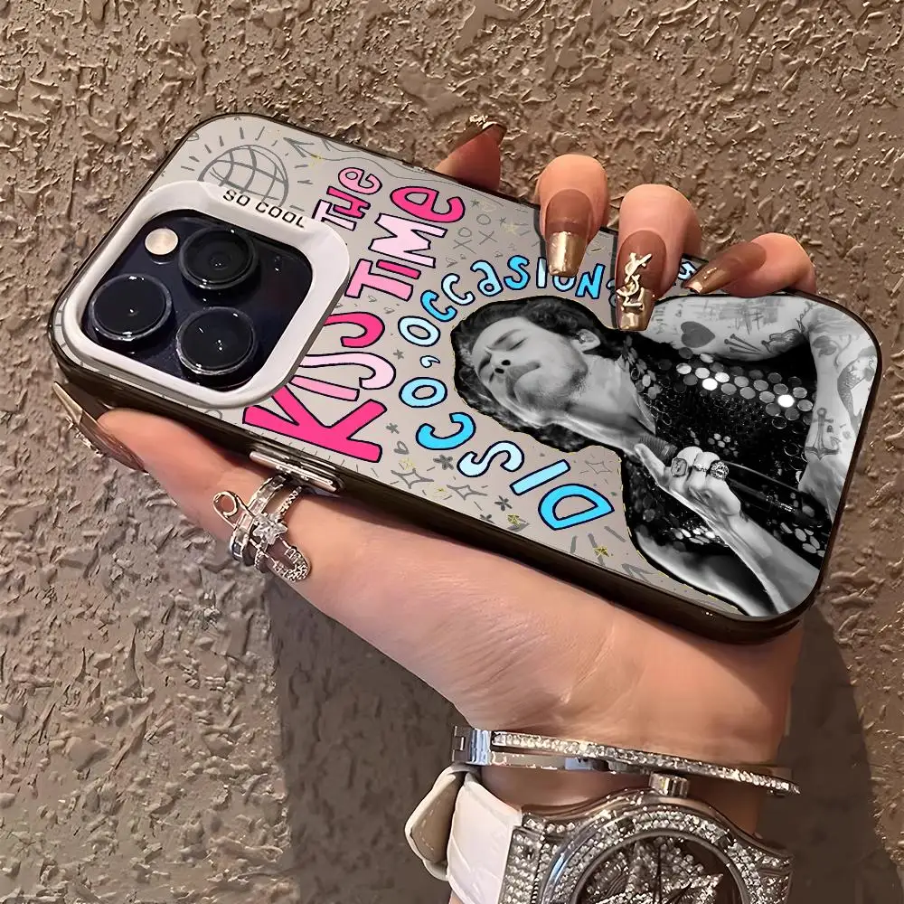H-Harry Styles Rapper Cool Phone Case For IPhone 17 16 15 14 13 12 11 Pro Max Air Matte Laser Aurora Shockproof Phone Case view 3