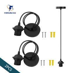 Semplicità moderna Led Base lampade a sospensione E27 portalampada presa 110V 220V lampada E27 Base per lampadina di illuminazione domestica