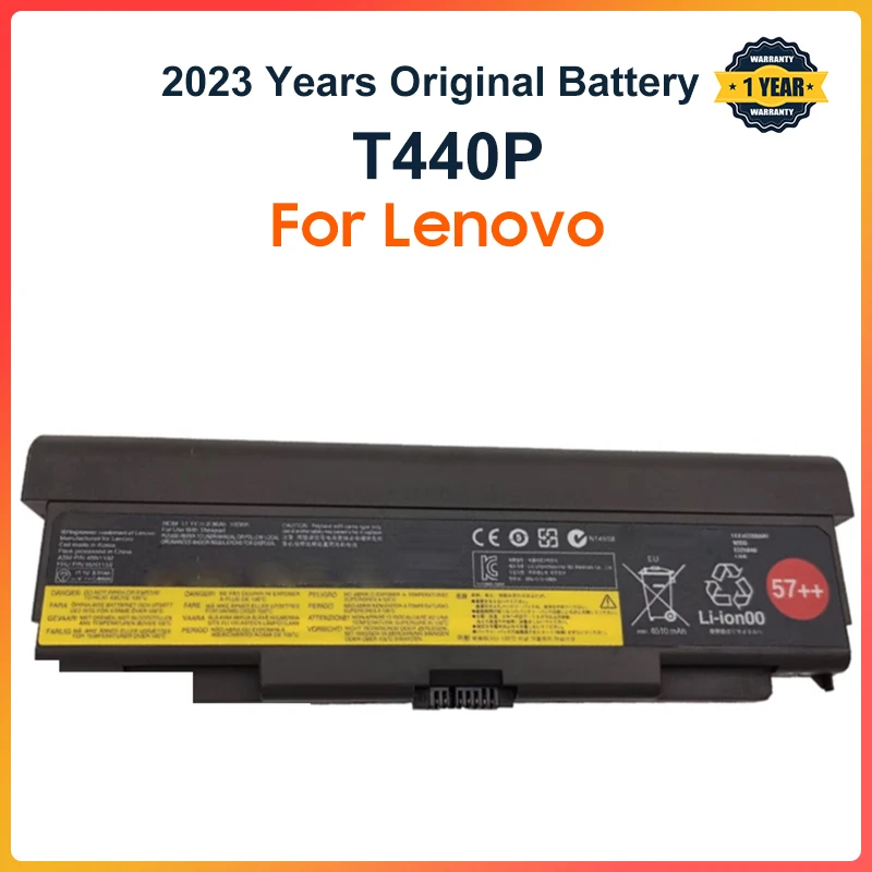 Imagem -01 - Bateria do Portátil para Lenovo Thinkpad T440p T540p W540 L440 L540 45n1152 45n1153 45n1149 45n1152 45n1145 45n1160 57 Mais 57 +