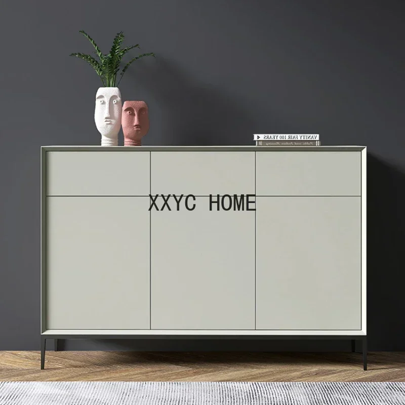 

Итальянский минималистичный шкаф для обуви, краска, бытовой дверной проем, многофункциональное роскошное хранилище, скандинавская простая мебель Schoenenkast WKSC