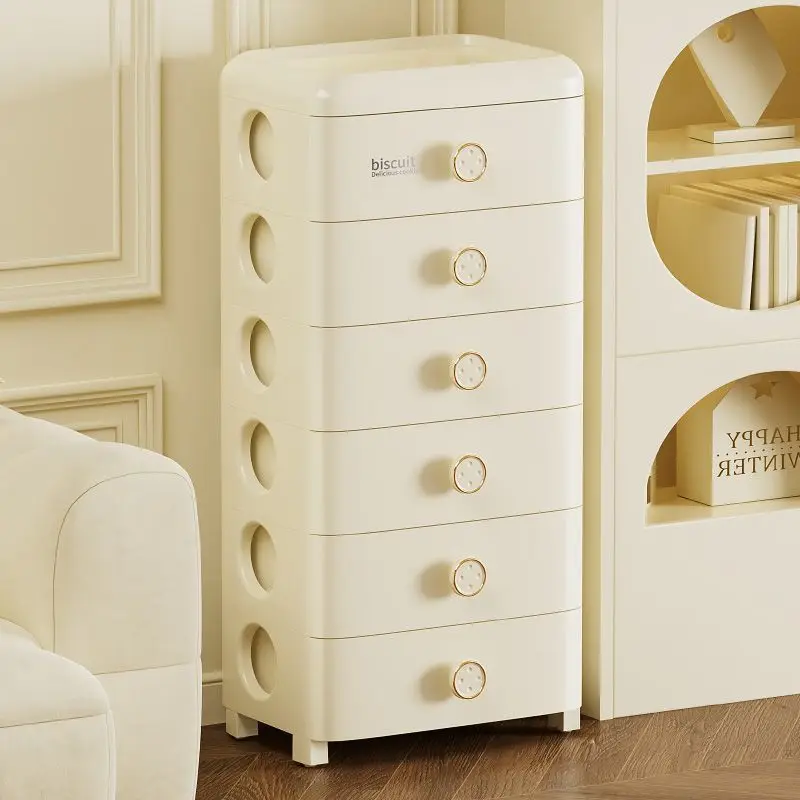 New Cosmetics Storage Drawer Storage Cabinet Household Living Room Storage Cabinet Japanese Bedroom Bedside Table