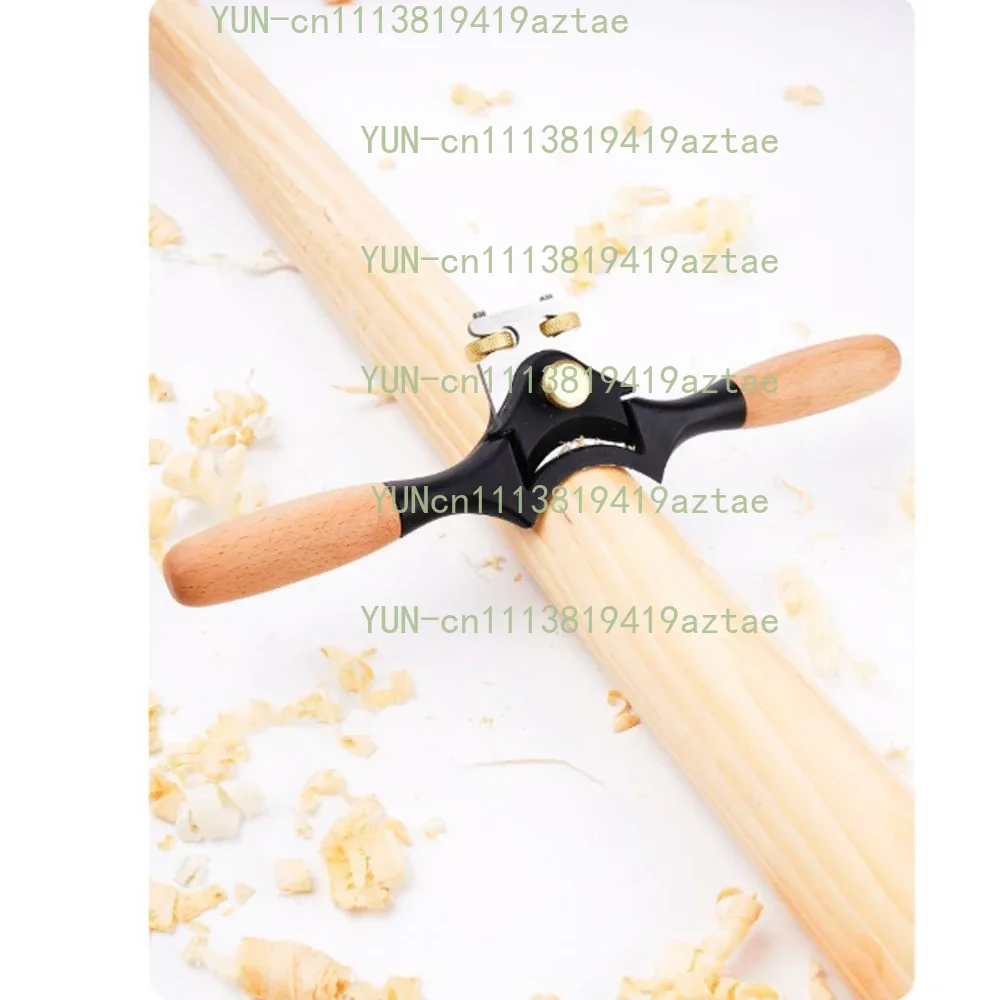Half-Round Plane Outer Round Spokeshave With Beech Handle Wood Rod Edge Trimming Tool Carpenter Hand Tool Concave Bottom Plane