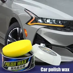 Car Polish Wax | Car Scratch Remover Compound | 256g Auto Carnauba Cars Care Polish Cleaner Wax Car Polish For Car Detailing To