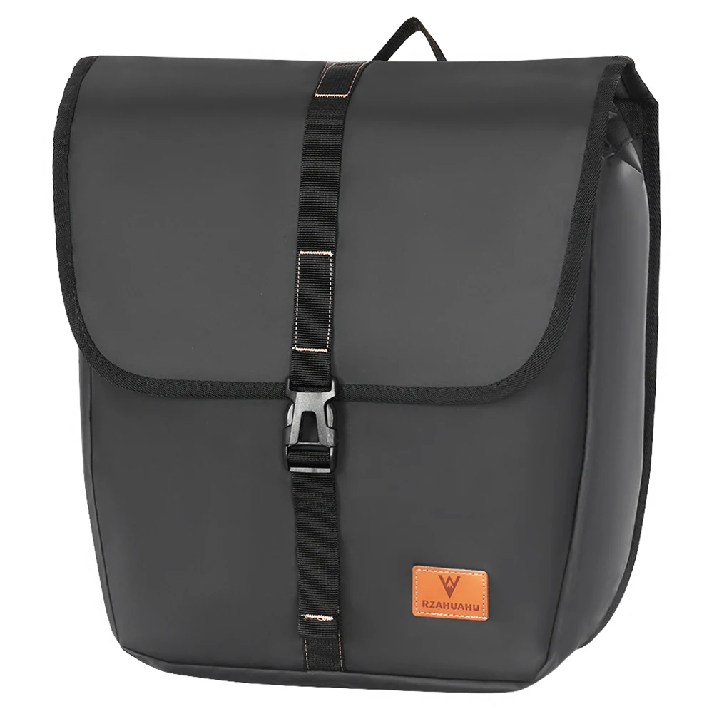 Pannier Bag Multifunction Rear Seat Panniers Pack Large Capacity Bicycle Saddle Bag with Handle for Outdoor Riding Travel