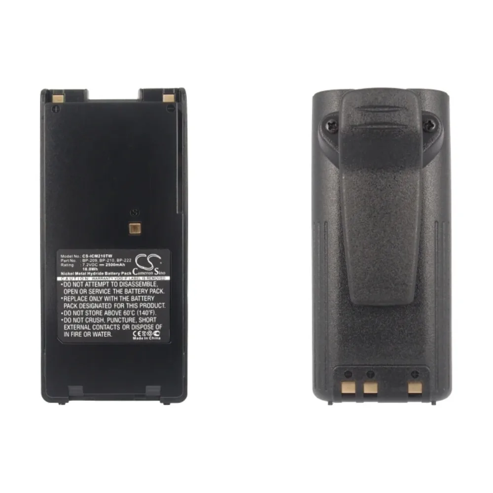 استبدال البطارية BP-209N BP-210N BP-222N ل Icom IC-A6E IC-A24E IC-F30FS IC-F30GT IC-F30GS IC-F40GT IC-F40GS IC-F31GT
