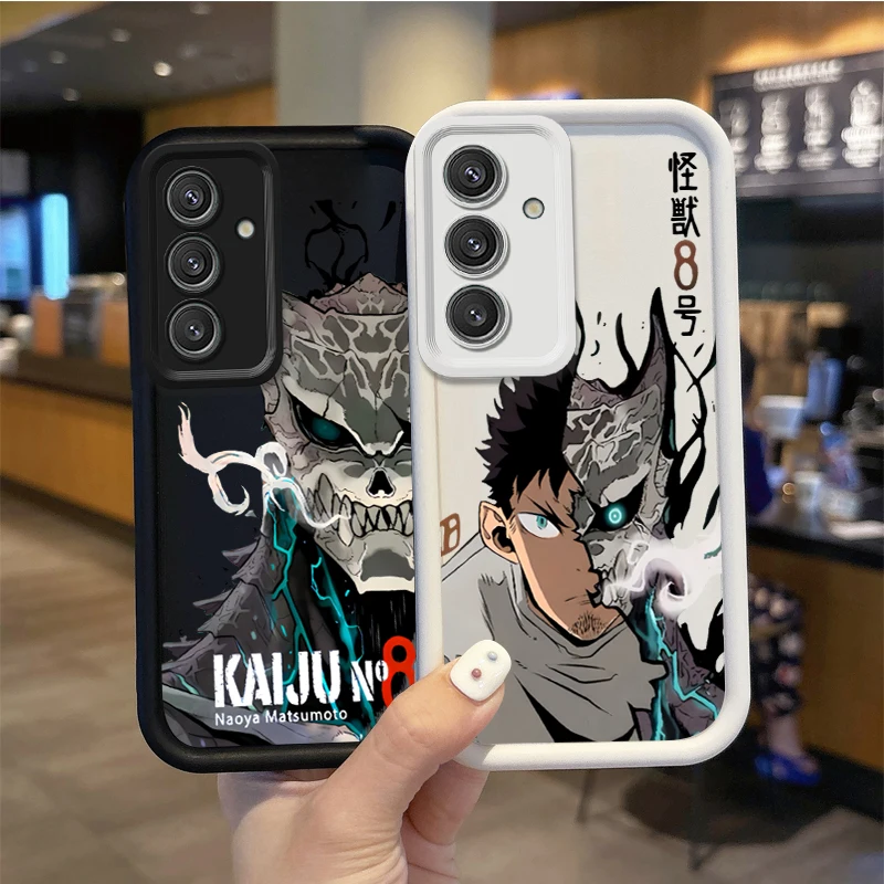 Hot Japanese Manga Kaiju No. 8 Phone Case for Samsung Galaxy S25 S24 S23 S21 Ultra Plus S25 S23 S20 FE Silicone Shockproof Cover