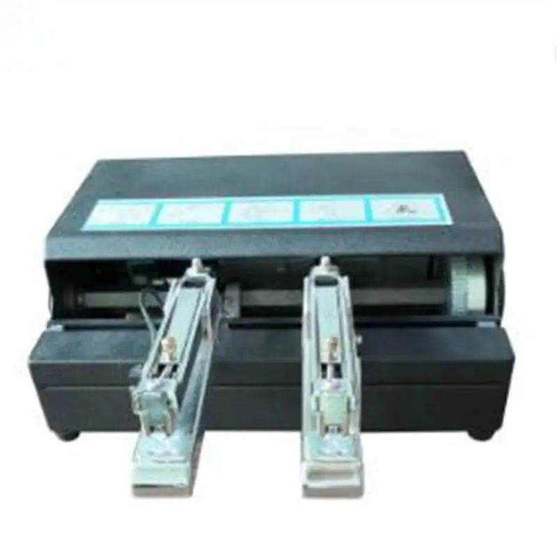 Automatic Heavy Duty Stapler Double Heads Electric Staplers for Paper Sheet AGift Card Book Comb Binding Sewing Machine