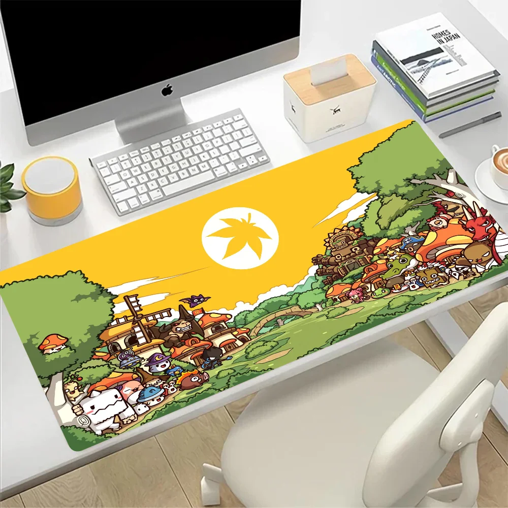 Mapletory Large Mouse Pad Gaming Mousepad PC Gamer Computer Office Mouse Mat XXL Silicone Keyboard Mat Desk Pad Laptop Mausepad