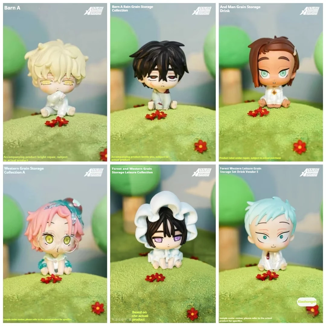 

В наличии Senyuman Alien Stage Baby Series, фигурка слепых коробок Q-Версия, декоративная деталь, милый подарок на день рождения для девочек