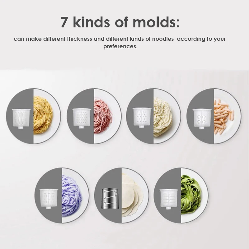 Joyoung 220V Điện Mì Máy Làm Hoàn Toàn Tự Động Bột Bột Làm Điện Tự Động Máy Làm Mì Sợi Máy Máy Làm Mì Sợi