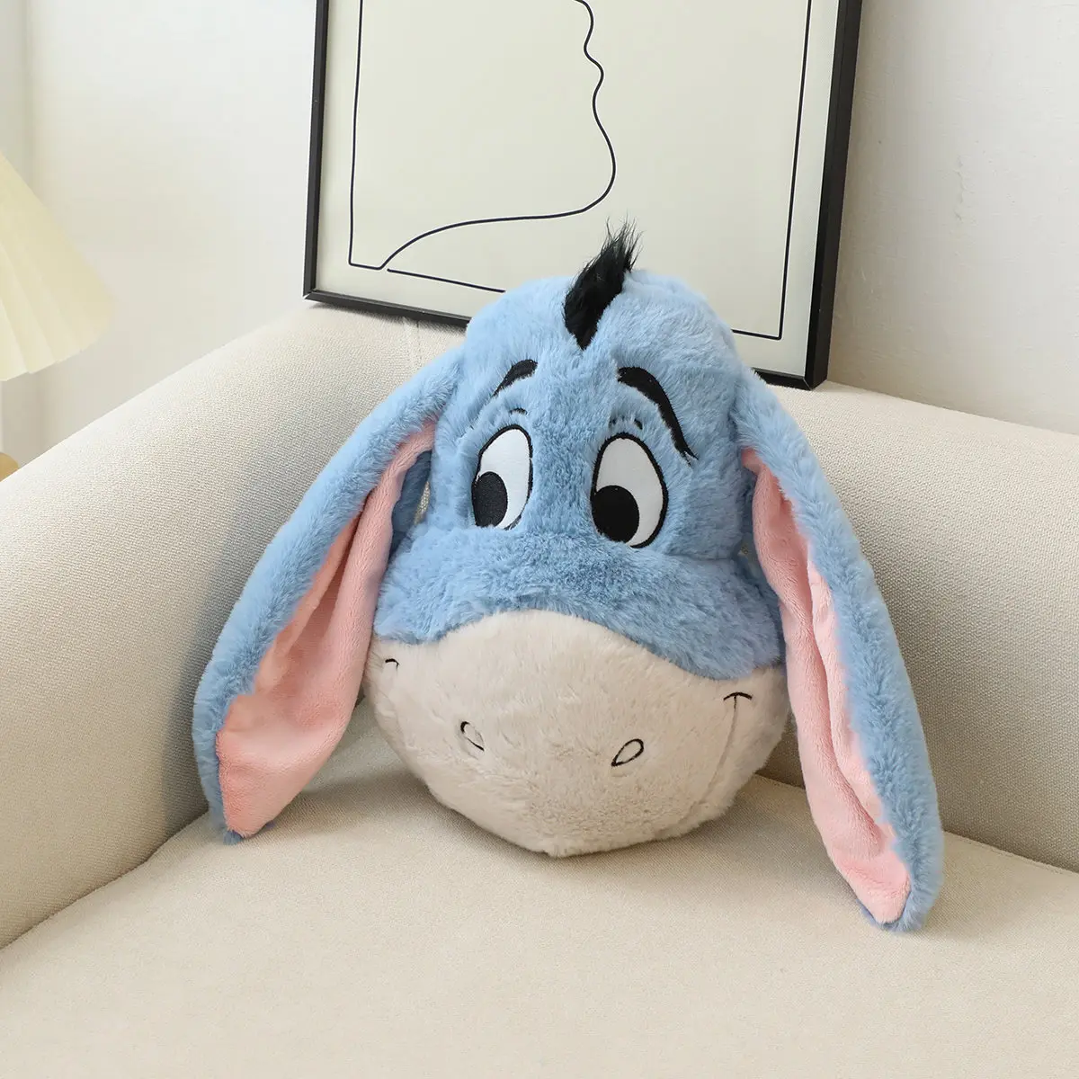 Cartoon Animal Donkey Plush Toy Vinny\'s Friend Eeyore Doll Car Pillow Kawaii Room Decoration Sofa Cushion Xmas Gift