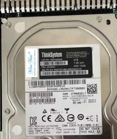 

Для 00YK031 7XB7A00042 2T SAS 12G 3,5