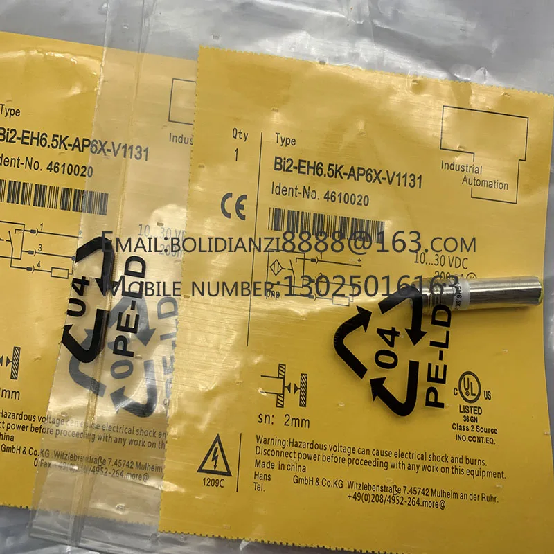 

Новый датчик приближения BI2-EH6 5K-AP6X BI2-EH6 5K-AN6X В наличии