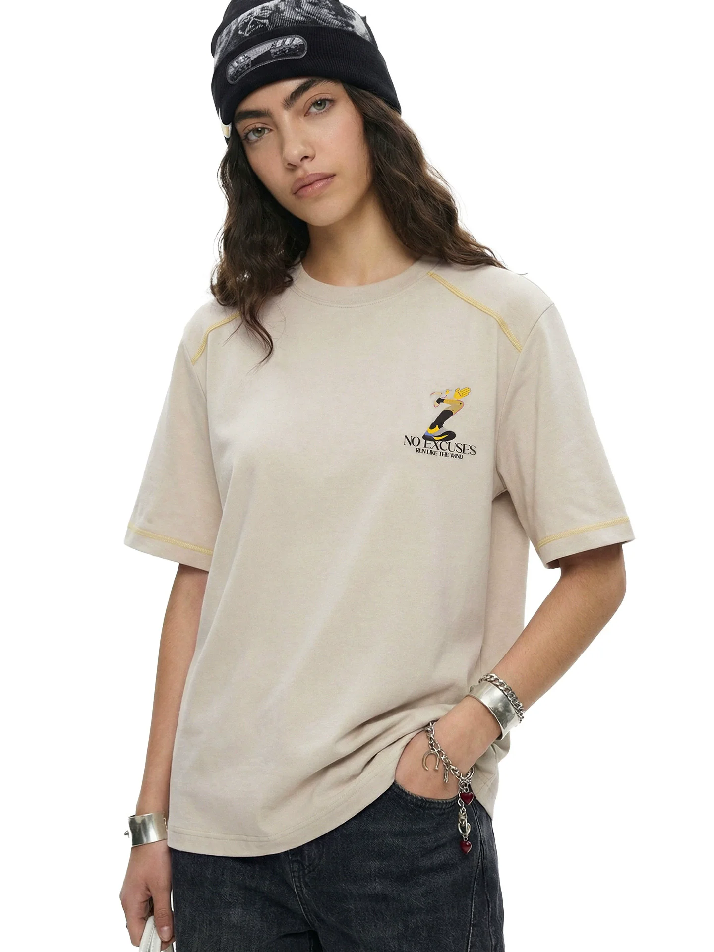 

Футболка с цветным принтом и круглым вырезом, свободного кроя, с короткими рукавами, для мужчин и женщин, в американском стиле, спортивная, быстросохнущая, летняя, новинка