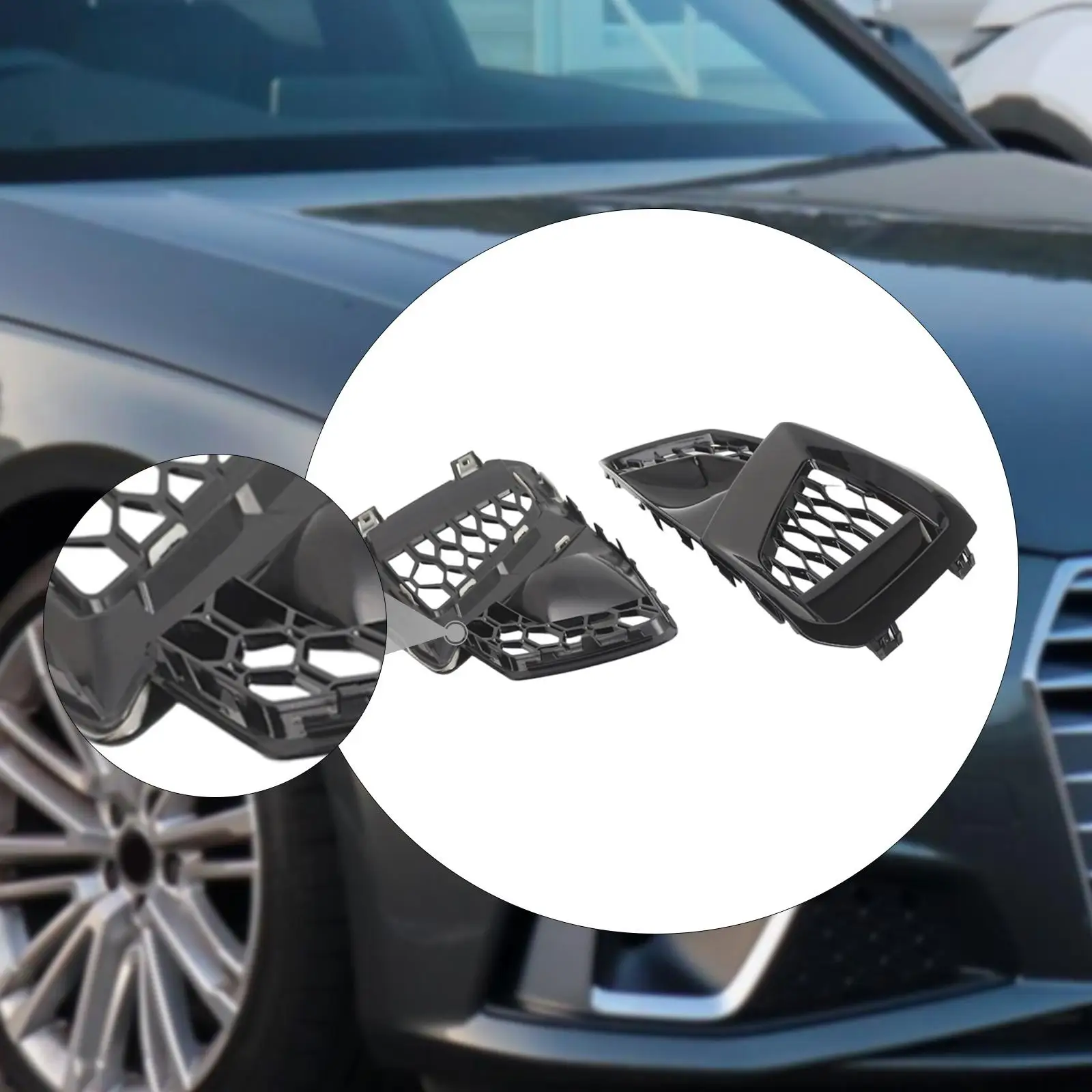 

Air Guide Grilles Car Supplies Directly Replace 8WD807682AM for Audi