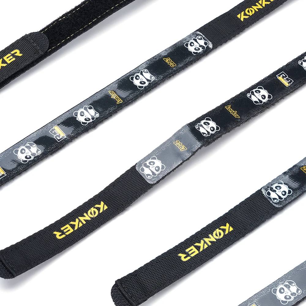 Konker Panda Print Battery Strap 15x260mm 1pc for 5 Inch FPV Racing Quadcopter Drone