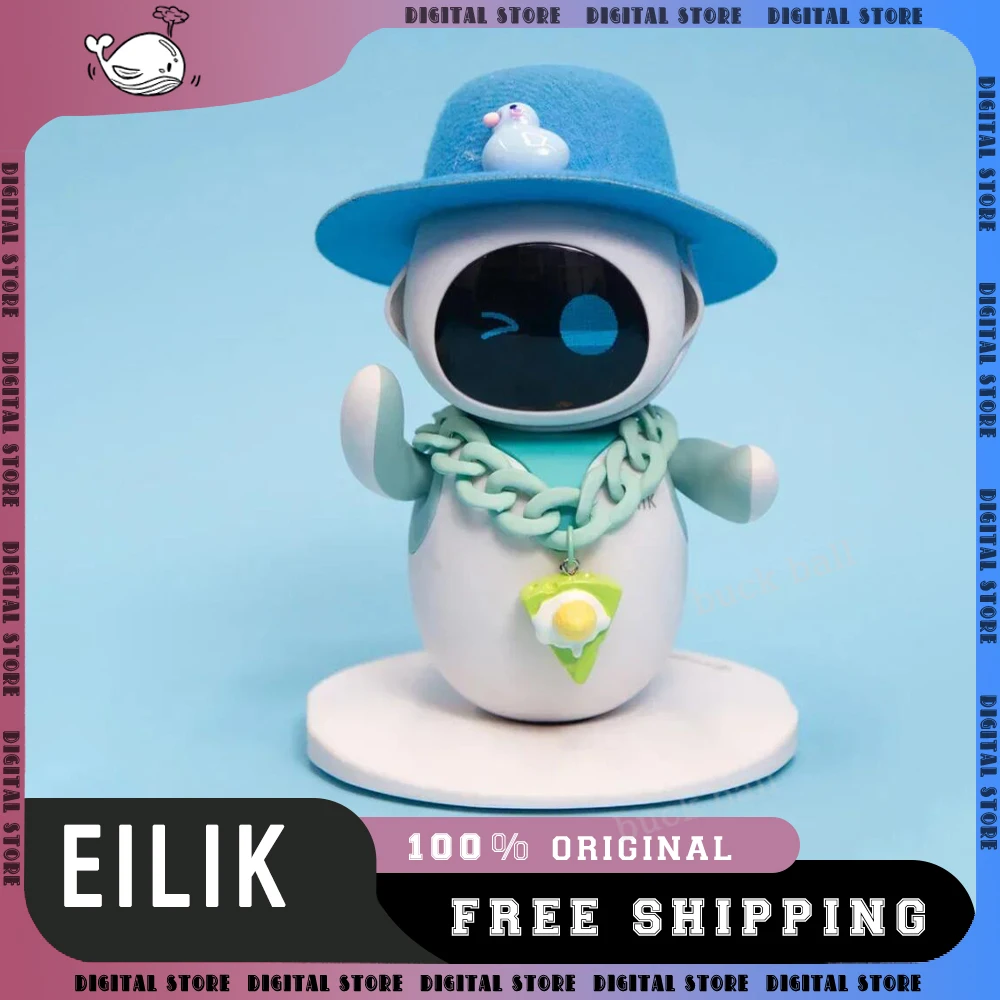 New Eilik Robot Emotional Interaction Smart Companion Pet Robot Electronic Creative Study Desktop Companion Cute Summer Toy Gift