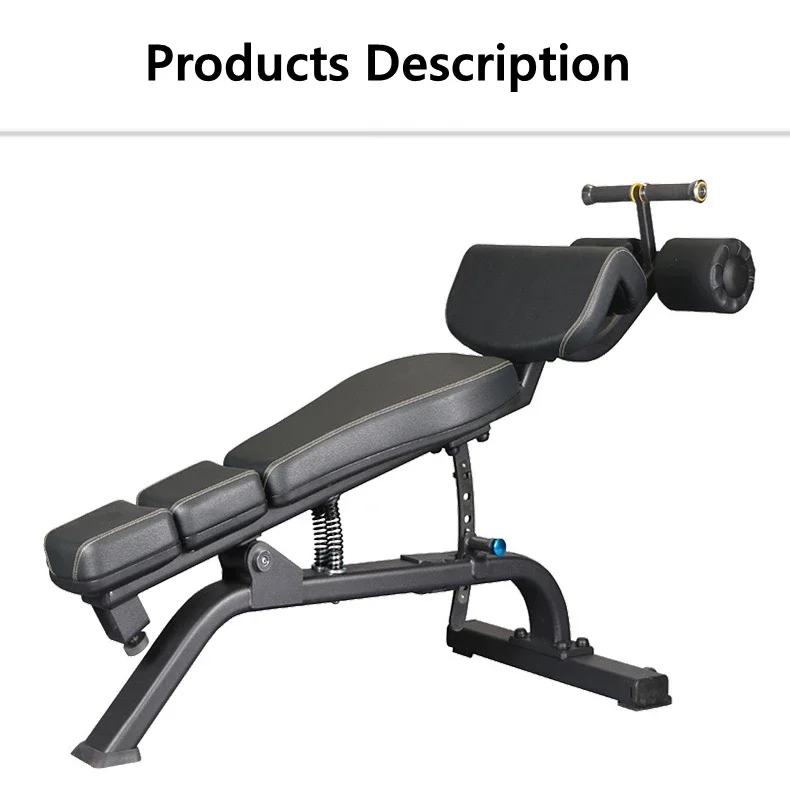 2026 Factory Directly Sale Bodybuilding Sit Up Bench Decline Abdominal Fitness Home Gym Exercise Workout Equipment
