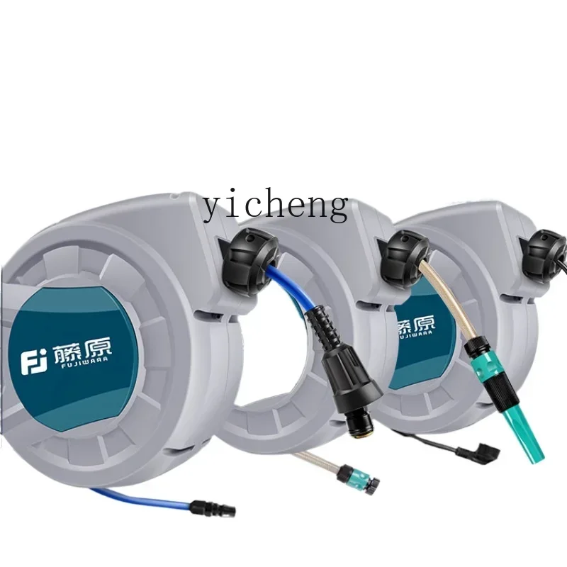 

automatic telescopic auto repair trachea electric drum water drum car beauty reel pipe collector