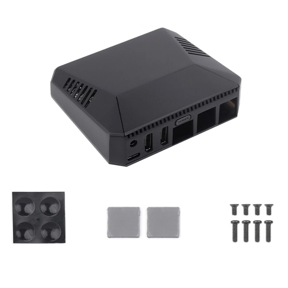 Корпус AD41-PI5-CASE-ARGON-ONE Встроенный активный охладитель для Raspberry