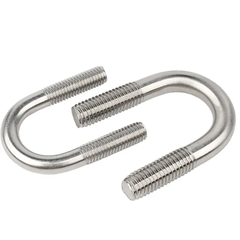 M8 Metric 316 Stainless Steel U Bolts Round Bend U-Bolt U Clamp A4-70 screws