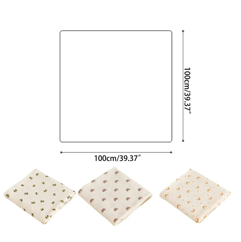 طفل بطانية الشاش قماط الوليد 2 طبقة القطن منشفة استحمام الصيف عربة غطاء التفاف الشاش طفل النوم بطانية مستلزمات الأطفال