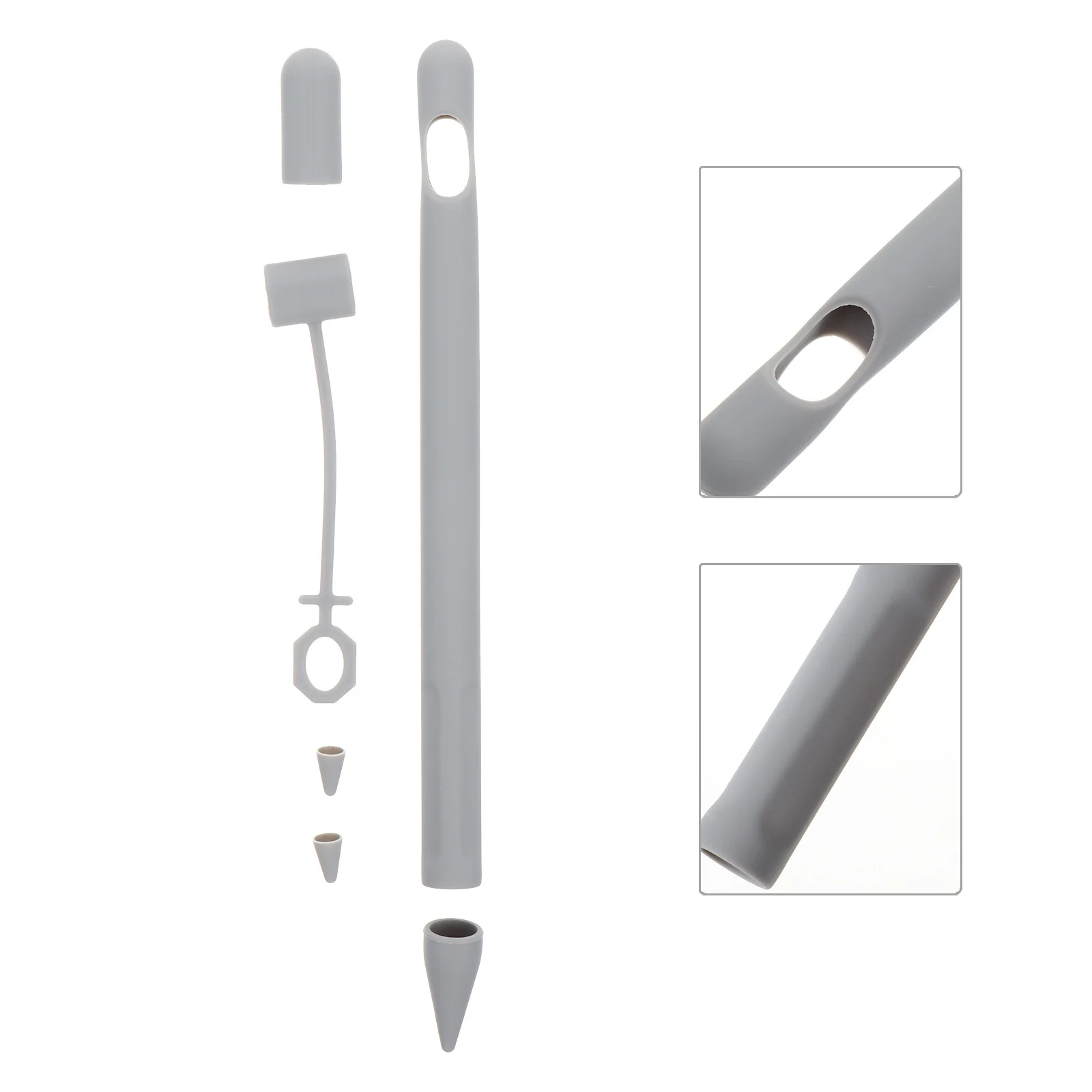 

Защитный чехол для стилуса, силиконовый чехол для карандашей 1-го поколения, нескользящий, удобный, удобный для письма, зарядка, удобство