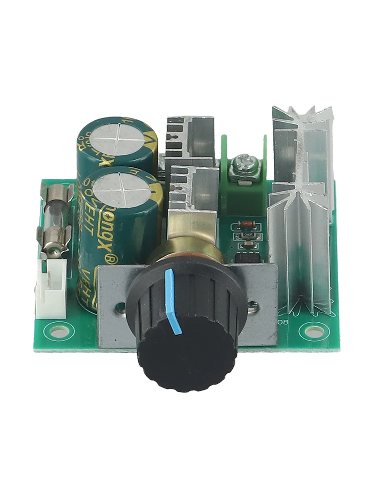 Regulador de velocidad del Motor de CC de 12V-40V, interruptor de Control de velocidad 10a, regulador de voltaje de 13kHz, herramientas de interruptor de Control de velocidad del Motor de Metal ABS, 1 ud.