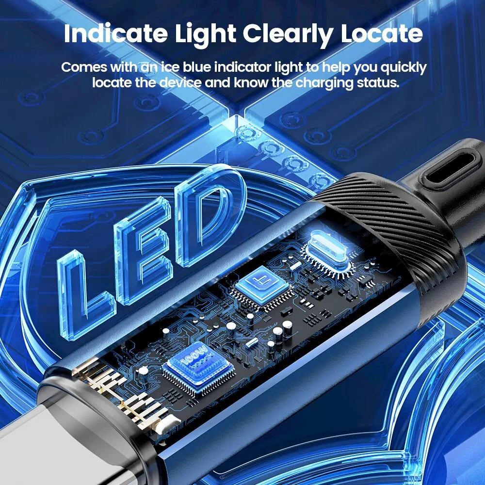 Toocki Type C Naar Type C Kabel 100W 60W Snel Opladen 3.0 4.0 Voor Xiaomi 12 13 Realme Poco F5 Samsung Smartphone 5G Snel Opladen