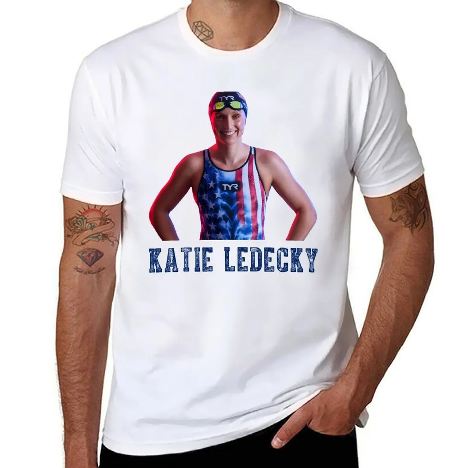 

Katie Ledecky T-Shirt t shirts for man cotton t shirt man luxury T-Shirt