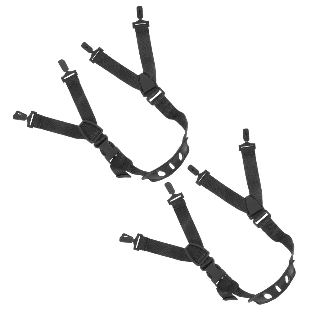 

2pcs Hard Hat Chin Strap Adjustable Strap For Construction Workers Accessories Safety Chain Belt