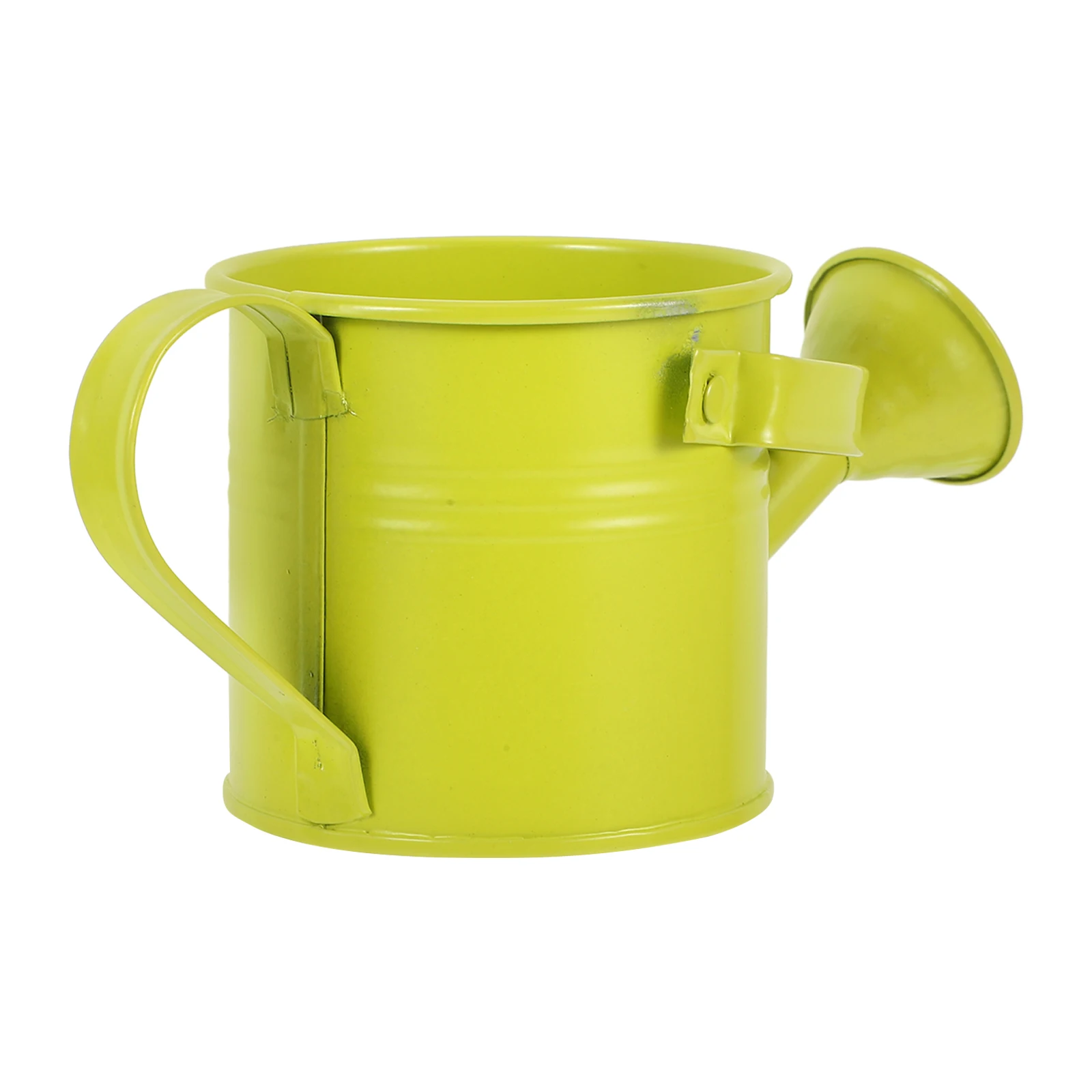 

1pc Mini Watering Can Flower Pot Galvanized Tin Decor Compact Size Long Spout Sprayer Succulents Plants Indoor Gardening Metal