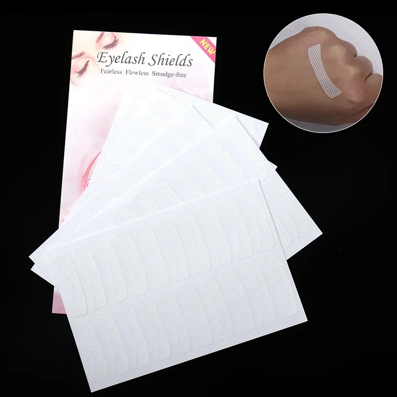 100 Stück/Beutel Wimpernverlängerungs-Klebeband für Medizinische Zwecke, Vliesstoff-Patches, Augenpads, Wimpernverlängerungs-Augenpflaster
