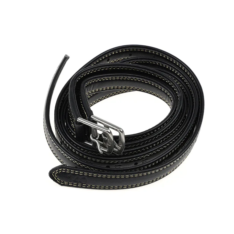 Harness Supplies, Saddle Microfiber Stirrup With 1.35 Long Stainless Steel Button [SD007] Equestrian