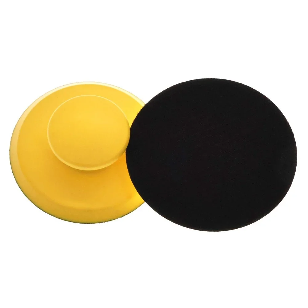 

Grinding Wheel With Sandpaper 6 Inch Manual Grinding Disc Fastener Sanding Polishing Pad For Car Woodworking Furniture Repair