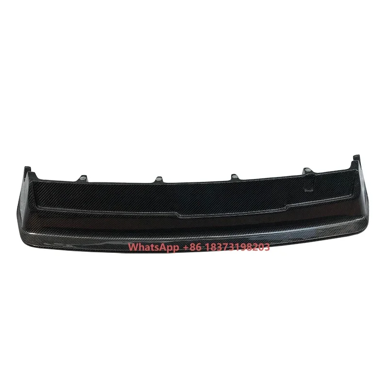 Real Carbon Fiber Car Rear Diffuser Bumper Lip for Porsche Cayenne