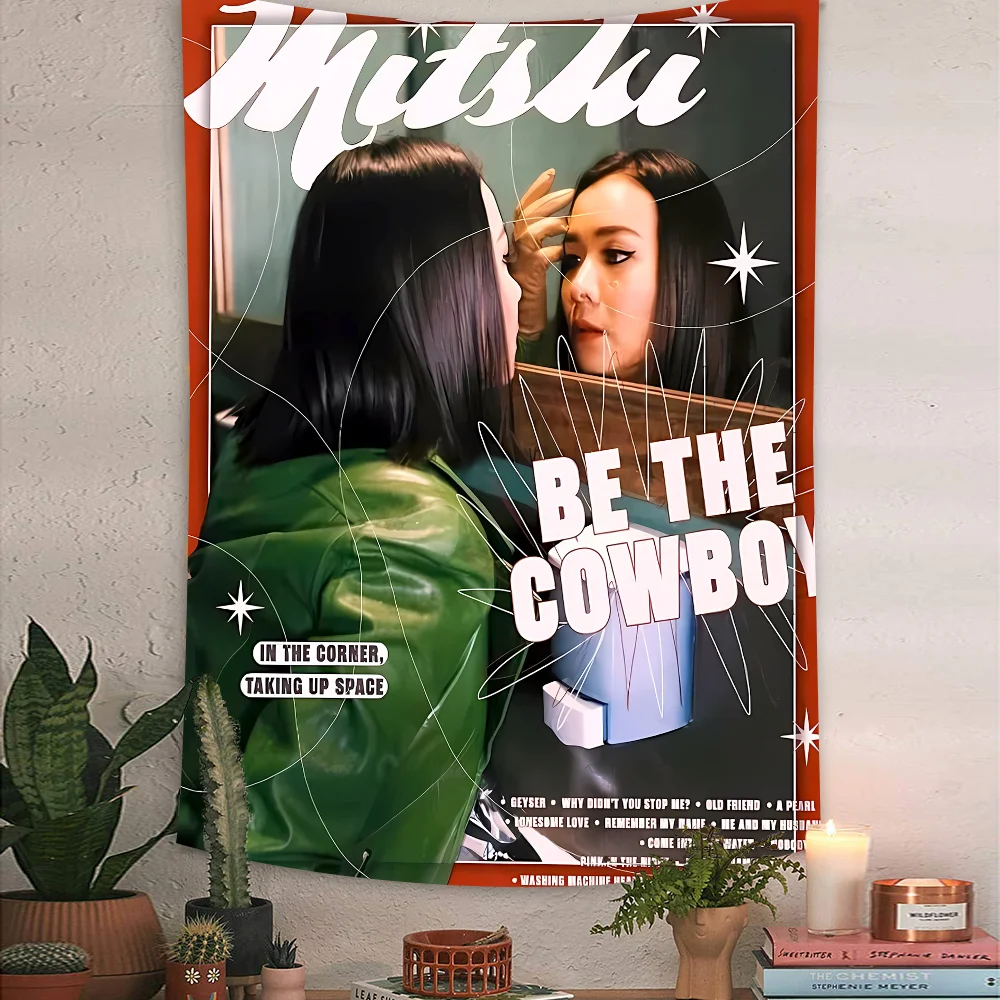 Cantor mitski fotografia pano de fundo para meninas chá de bebê festa de aniversário decoração mesa de fadas crianças sobremesa banner fornecimento