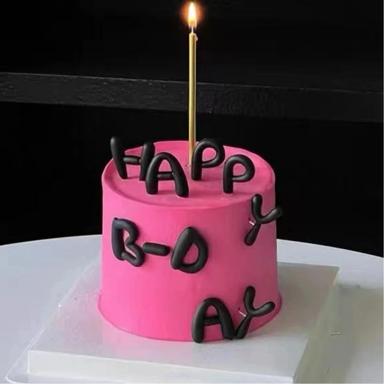 Schwarz Alles Gute zum Geburtstag Kuchen Topper Bunte Buchstaben Einsatz Für Cupcake Dessert Dekoration Kinder Geburtstag Party Decor Backen Werkzeuge