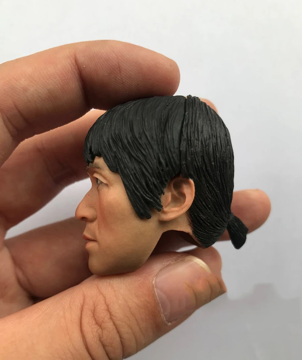 ShaCristSoccer-Sculpture de tête masculine, Smile Star, Stephen Chow, Modèle mis en œuvre, Fit 12 '', Figurines d'action, Renforcement, DIY, 1/6