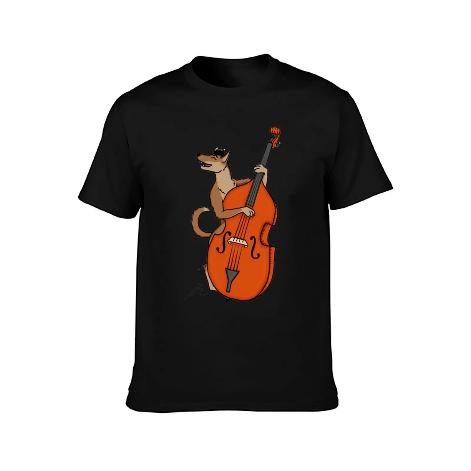 Ding, Rockabilly Bass T-Shirt custom t shirt new edition plain t shirts men