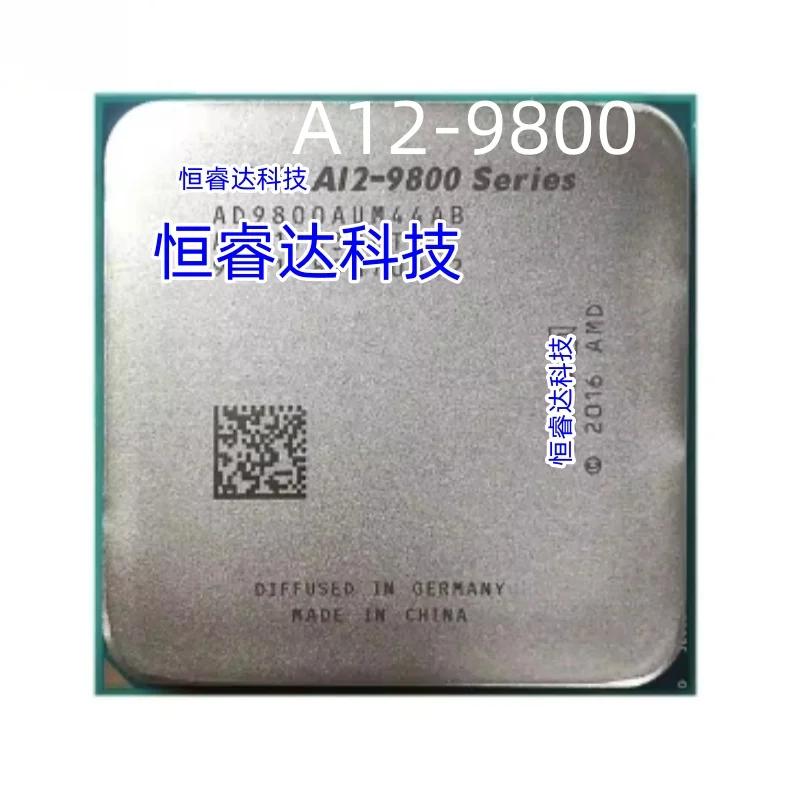 A12-Series A12-9800 A12 9800 Series 3.8 GHz Quad-Core CPU Processor AD9800AUM44AB AD980BAUM44AB Socket AM4