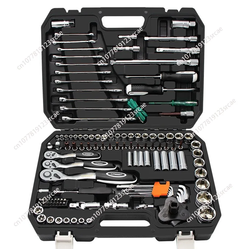 1/4 Inch Drive Impact Socket Set, 83Pcs Socket Wrench Set Metric & SAE from 4-15mm, 5/32-9/16