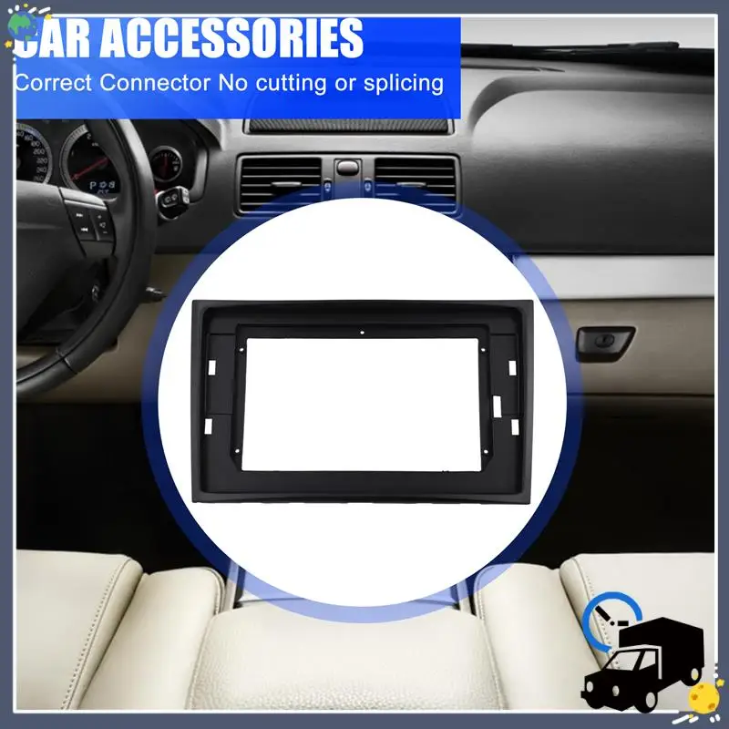 دائم 10 بوصة 2DIN إطار السيارة فآسيا محول Canbus صندوق فك أندرويد راديو داش تركيب لوحة DVD فآسيا الطائرة لفولفو XC90