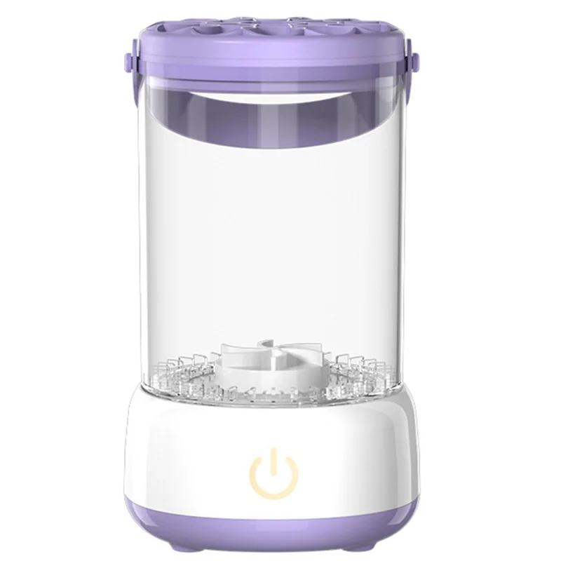 B07B-Portable Electric 3 In 1 Makeup Brush Cleaning Machine Dryer Automatic USB Cosmetic Brush Cleaner Tool